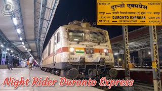 Journey in 12289 Mumbai Nagpur Duronto Express