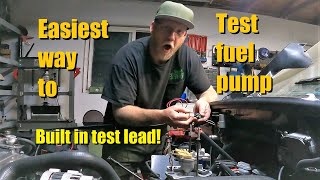 How to diagnose a no start and test fuel pump on chevy C/K1500