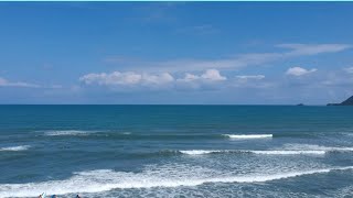 The sound of sea waves for sleep and relaxation - 2 hours of video. The gentle sound of the sea