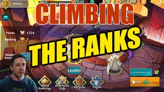 Arena - Climbing The Ranks - Calibria Crystal Guardians