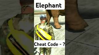 Elephant ka cheat code || Indian bike driving 3d  Elephant cheat code    #shorts #viral #shortsfeed