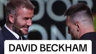 BECKHAM NO SABE SI MESSI ES EL MEJOR DE LA HISTORIA PORQUE ESTÁ CRISTIANO, MARADONA Y PELE