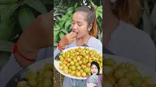 jujube 🤤🤤 #fruit #siscookingtv #mukbang #satisfying #food #eating #asainfood #youtubeshorts