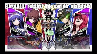 A Salty Hypocrite gets mad at me... | Blazblue Cross Tag Battle | Alt Account |