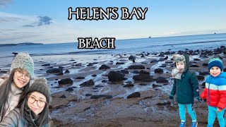 HELEN'S BAY BEACH  ⛱ / NORTHERN IRELAND / GRACE Cholewinski FAM ❤