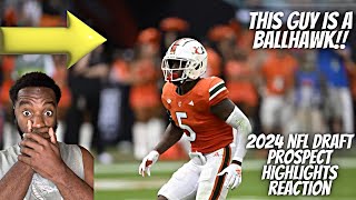 2024 NFL Draft Prospect Kamren Kinchens Miami Highlights Reaction