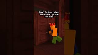 POV: Ambush when the Hotel Update released #paul #robloxanimation #doors