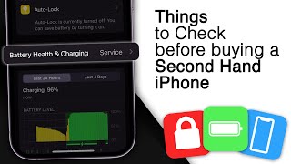 3 Things you Must Check before buying a Second Hand iPhone! [2024]