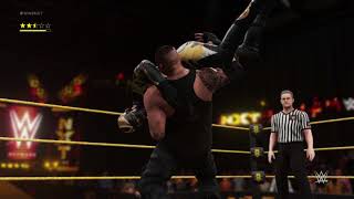 WWE 2K18 (Nxt)  title match Akam vs Goldust