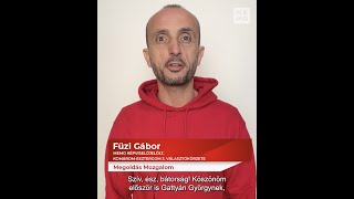 Megoldás Személyesen - Füzi Gábor (Komárom-Esztergom, 3. választókörzet)