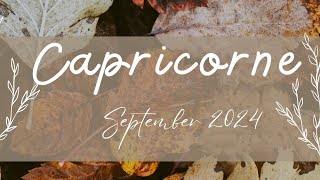 ♑ Capricorne ♑ Septembre 2024 😊 Un Virage s'amorce ! Soyez disponible ! 😱💫😊