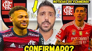 BOMBA🚨NEYMAR NO FLAMENGO? | DI MARIA PODE VIR? | VINI JR | ESTÁDIO DO MENGÃO | NOTÍCIAS DO FLAMENGO