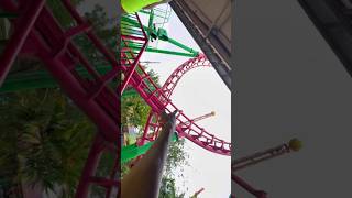 Indias longest roller coaster RECOIL ചതിച്ചു 😧wonderla kochi #ep2 #shortsvideo #shortsviral #shorts