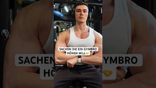 SAG DAS ZU DEINEM GYMBRO ✅ #gymshorts #bodybuilding #motivation #gymmemes