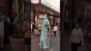 Where to find this Statue in New York#fypシ#viral #viralshorts#fun#fyp#nyc  #tiktok#shorts #subscribe