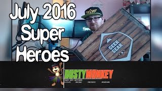 Geek Gear  July 2016| Unboxing | Super Heroes