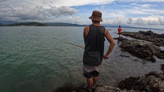 RELAXING Bamboo Fishing at Sea 😲🎣🐟