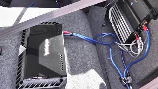 Speaker amplifier install - 08 lancer