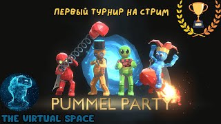 Запись стрима | Первый турнир на стрим по Памел Пати | Pummel Party (19.07.2024)