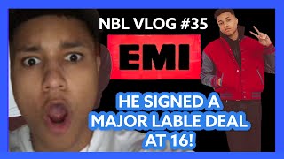 HE SIGNED A MAJOR LABEL DEAL AT 16 I NBL VLOG #35