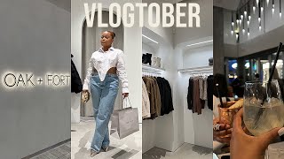 VLOGTOBER 22: Influencer Event, Oak & Fort Grand Opening, Oak & Fort Haul