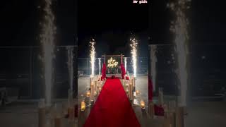 will you marry me decoration/candle and light decoration -9979792970 for decoration booking #short