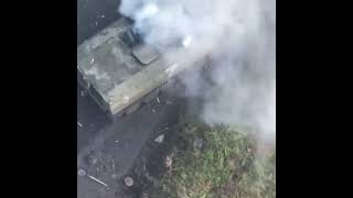 A Russian MT LB was destroyed | Anti tank mines