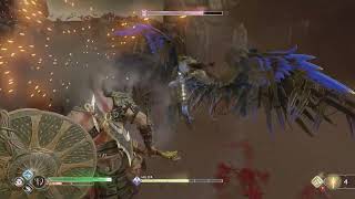 God of War - Hildr Valkyrie Boss - Give Me God of War NG+ (No Damage)