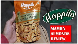 Happilo Mamra almonds unboxing & review I Mamra Almonds I Happilo dry fruits I Irani mamra I Happilo