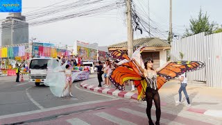 Pattaya Pride Parade June 24 2023 off the starting line Dolphin Circle