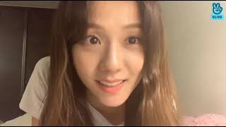 [ALL SUB] BLACKPINK JISOO VLIVE 2019.08.25