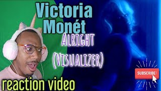 This song is Delicious! Victoria Monét 'Alright' (Visualizer) REACTION video