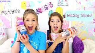 Mixing all of Karina Garcia's Slimes!!!!! Ft. Annie Rose