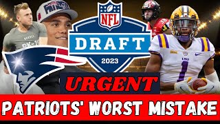 URGENT! DID THE PATRIOTS MAKE A MISTAKE?...PATRIOTS NATION NEWS