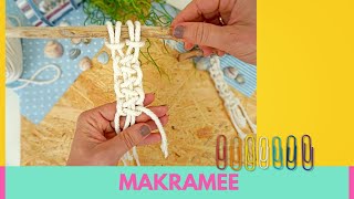 MAKRAMEE LERNEN FÜR KINDER & ANFÄNGER - von Kinder-DIY-Trends.com