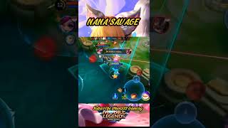 detik detik NANA savage #mlbb #mobilelegends #video #shortvideo #viral #nanamlbb