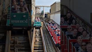 Time to ride a racing rollercoaster! 🌞🎢☺️ #grandnational #woodencoaster #blackpool #themeparkfun