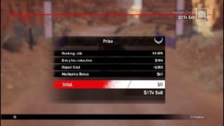 V-Rally 4_Fiat Abarth Punto S2000 Rally, Rally Monument Valley, Tier 2 difficulty, 4th position.