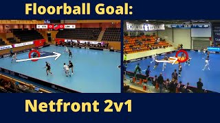 SSL Floorball Goal Analysis: Netfront 2v1