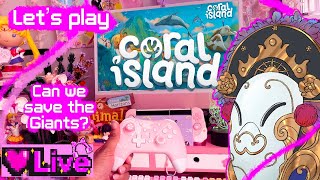 ✨ Can we save the Giants?-Let's Play Coral Island✨✨💕