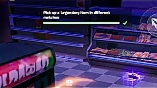 #Fortnite Pickup a Legendary Item in different matches