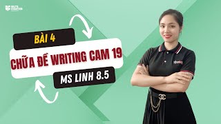 Chữa đề Writing mới nhất C.am 19 với Ms Linh 8.5 IELTS | IELTS FIGHTER