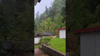 Rain 🌧 in Oslo,  #oslo #rain #flom #viralvideo #shorts #norway #subscribe