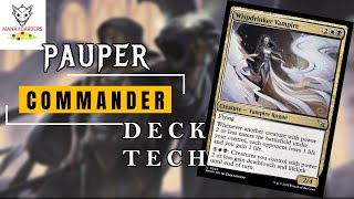 Pauper Commander Deck Tech | Wispdrinker Vampire | #pauper #commander #magicthegathering #pdh #mtg