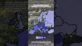 The minimum age for discord in each country! #mapping #geography #mapper #geo #discord