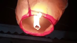 how to make sky lantern | how to make a sky lantern | how to make a sky lantern at home | #shorts