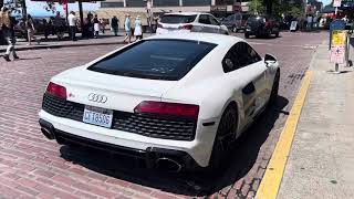 Straight Pipe 2020 Audi R8 Insane Ride + Tunnel