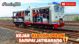 KEJAR KLB LORI DRESIN Sampai Jatibarang!! Edisi Hunting Lori Dresin Inpeksi Daop 3 Cirebon