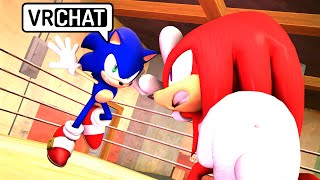 SONIC VS KNUCKLES IN BOXING IN VR CHAT