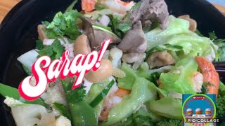 How I Cook My Mix Vegetables of choices with Chicken/Prawns/Chicken liver /Button Mushrooms